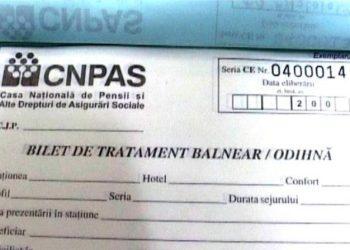 91 bilete de tratament balnear pentru pensionari – Seria 18