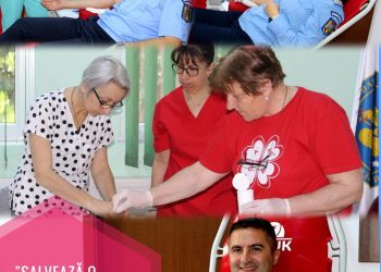 “Salvează o viaţă alături de jandarmii dâmboviţeni! Donează sânge!”