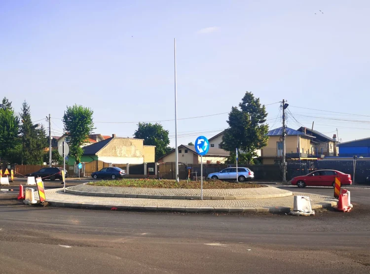 Astăzi, 6 Noiembrie au fost finalizate lucrările de asfaltare pe Calea București