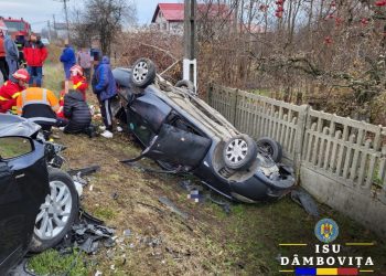 Accident grav în Gheboieni