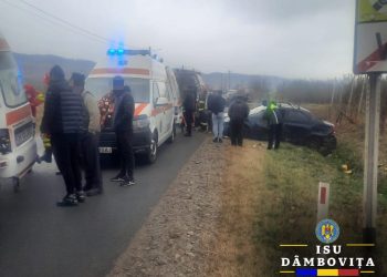 Accident rutier produs în localitatea Voinești.