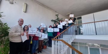 ACȚIUNE DE PROTEST SPONTAN  privind salarizarea discriminatorie a salariaților Direcției Județene de Statistică Dâmbovița