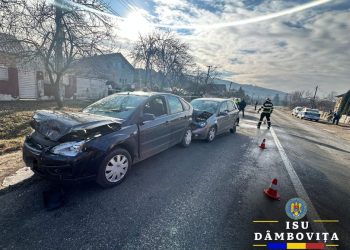 VIDEO- Accident rutier în Priboiu