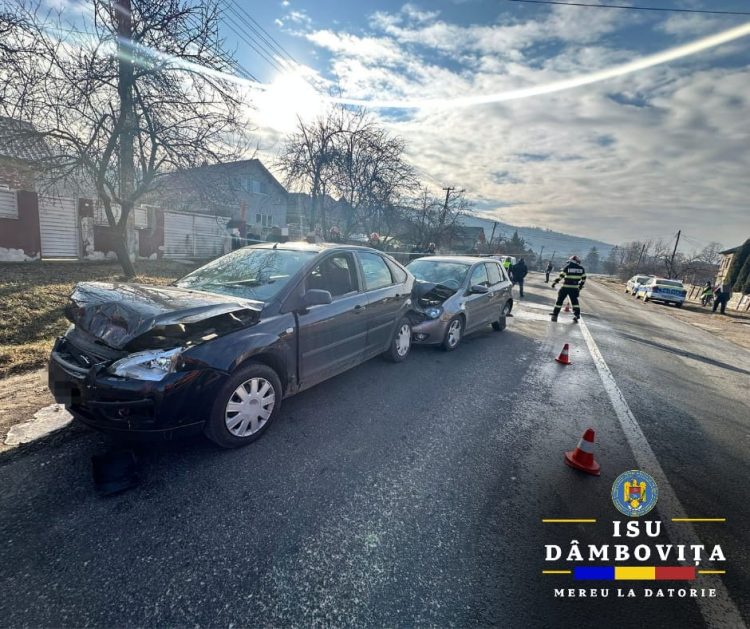 VIDEO- Accident rutier în Priboiu