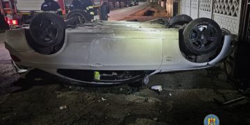 Eveniment rutier în comuna Șotânga