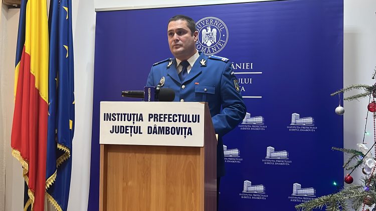 VIDEO-Jandarmii dâmbovițeni au fost la datorie în minivacanța de Revelion