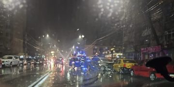 VIDEO- Eveniment  rutier pe bulevardul Unirii