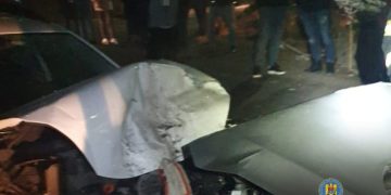 Intervenție în cazul unui eveniment rutier produs în localitatea Gura Ocniței.