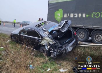 Eveniment rutier produs  pe A1, km 49, sensul spre Pitești