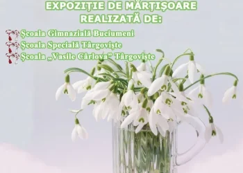 Primăvara prinde viață la Muzeul de Istorie din Târgoviște: Expoziție de mărțișoare și program artistic oferit de elevii Clubului Copiilor Moreni – Grupul Art Canto Morena!