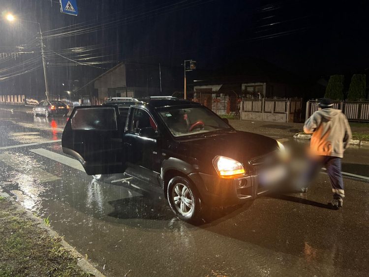 VIDEO – Accident în Pucioasa