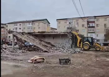 Un punct termic a fost demolat pentru a fi construită o nouă parcare
