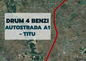 Județul Dâmbovița va mai avea un drum cu patru benzi, șosea de mare viteză care va lega Autostrada A1 de orașul Titu