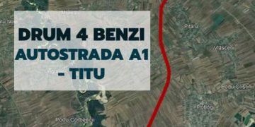 Județul Dâmbovița va mai avea un drum cu patru benzi, șosea de mare viteză care va lega Autostrada A1 de orașul Titu