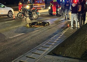 Foto – Accident rutier produs în Crevedia