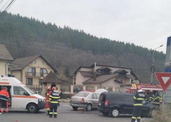 Accident rutier în localitatea Doicești.
