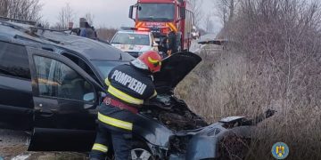 Accident rutier în localitatea Vișina