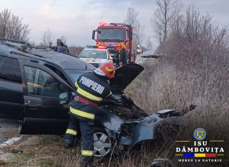Accident rutier în localitatea Vișina