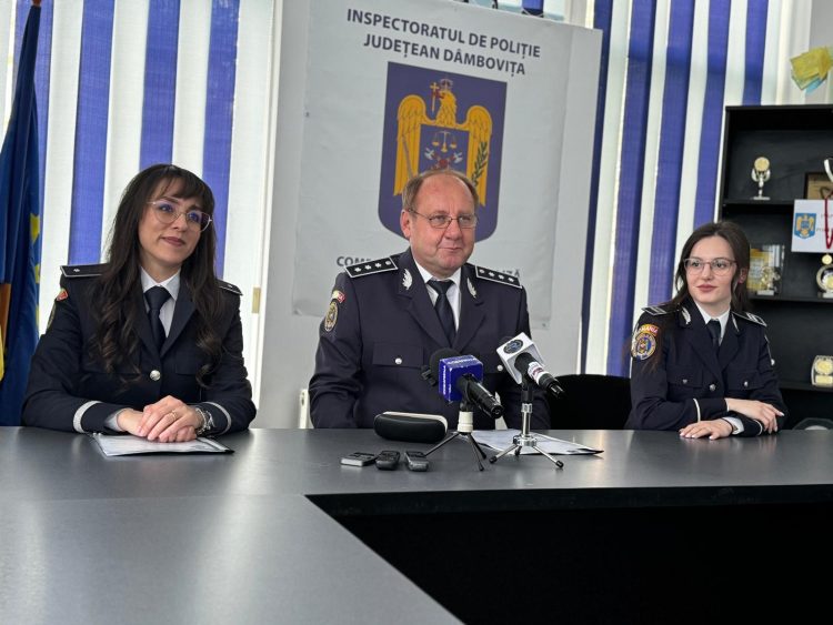 VIDEO – Evaluarea activităților desfășurate la nivelul Inspectoratului de Poliție Județean Dâmbovița, în primele trei luni ale anului 2024