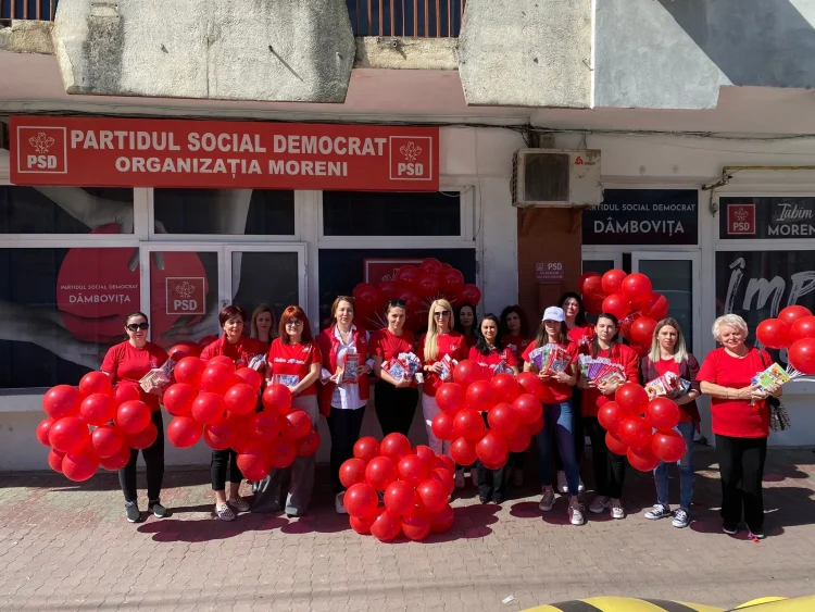 Ziua Internațională a Cărții pentru Copii, sărbătorită de femeile Social-Democrate, la Moreni!