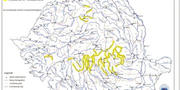 ATENȚIONARE HIDROLOGICĂ – COD GALBEN