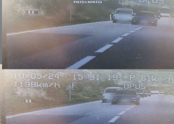 Polițiștii dâmbovițeni i-au reținut permisul de conducere unui bărbat pentru 300 de zile