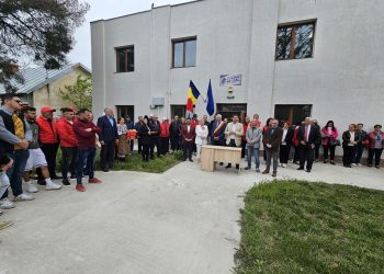 ÎNCĂ O INVESTIȚIE A FOST INAUGURATĂ LA MĂTĂSARU! LA EVENIMENT AU PARTICIPAT ȘI OFICIALITĂȚILE JUDEȚENE!