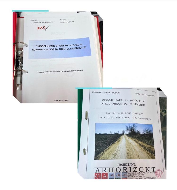 La Sălcioara două noi proiecte se află în linie dreaptă! Vezi care sunt!