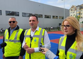 Baza sportivă din incinta Clubului Sportiv Școlar Târgoviște se apropie de finalizare!