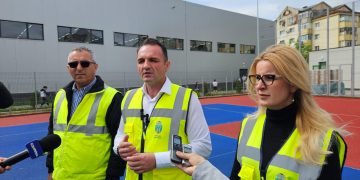 Baza sportivă din incinta Clubului Sportiv Școlar Târgoviște se apropie de finalizare!