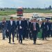 GALERIE FOTO- Vizită a premierul Marcel Ciolacu pe șantierul de extindere la patru benzi a DN7 Bâldana – Titu