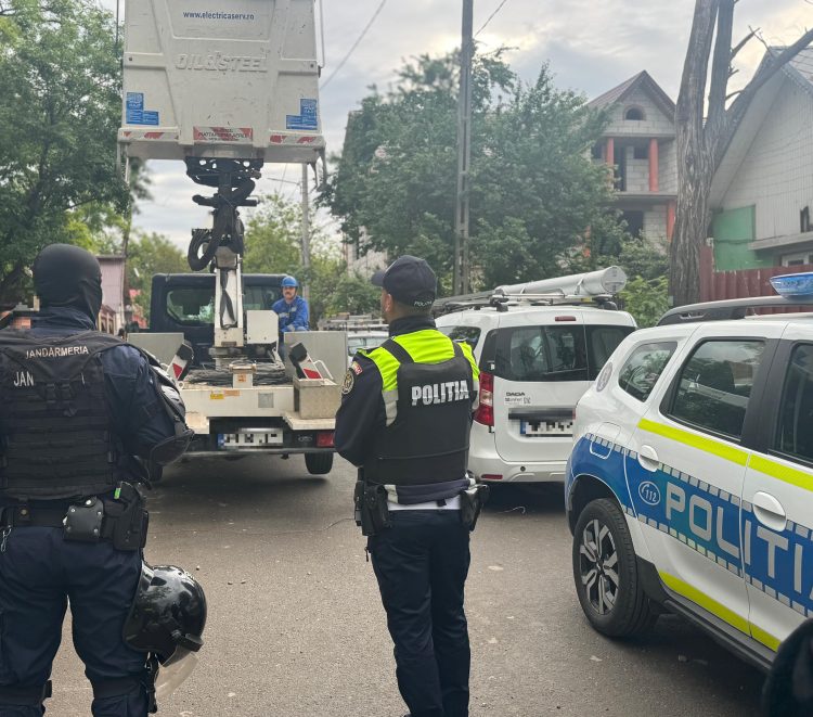 VIDEO/Patru controale economice, în satul Bălteni, în această dimineață