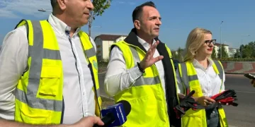 Primăria Târgoviște îmbracă bulevardul Regele Ferdinand în straie de primăvară cu 450 de cireși japonezi