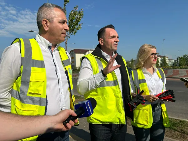 Primăria Târgoviște îmbracă bulevardul Regele Ferdinand în straie de primăvară cu 450 de cireși japonezi