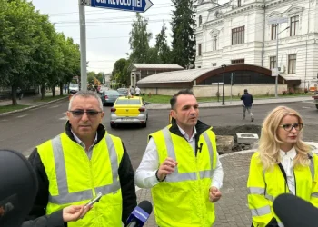Lucrări intense de reabilitare și modernizare pe strada Grigore Alexandrescu
