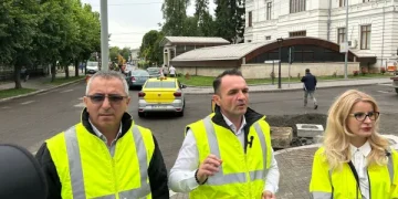 Lucrări intense de reabilitare și modernizare pe strada Grigore Alexandrescu