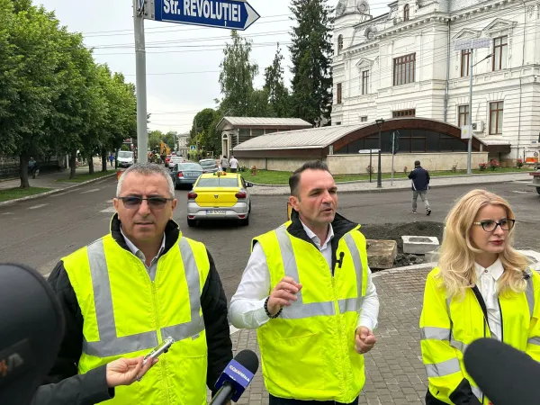 Lucrări intense de reabilitare și modernizare pe strada Grigore Alexandrescu