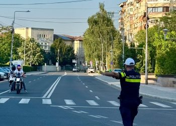 VIDEO/GALERIE FOTO Acțiune a polițiștilor de la rutieră și ordine publică, în municipiul Târgoviște!