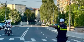 VIDEO/GALERIE FOTO Acțiune a polițiștilor de la rutieră și ordine publică, în municipiul Târgoviște!