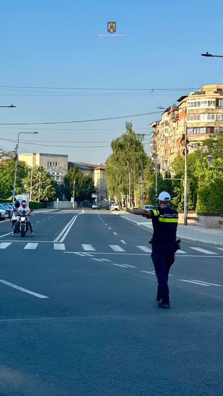 VIDEO/GALERIE FOTO Acțiune a polițiștilor de la rutieră și ordine publică, în municipiul Târgoviște!