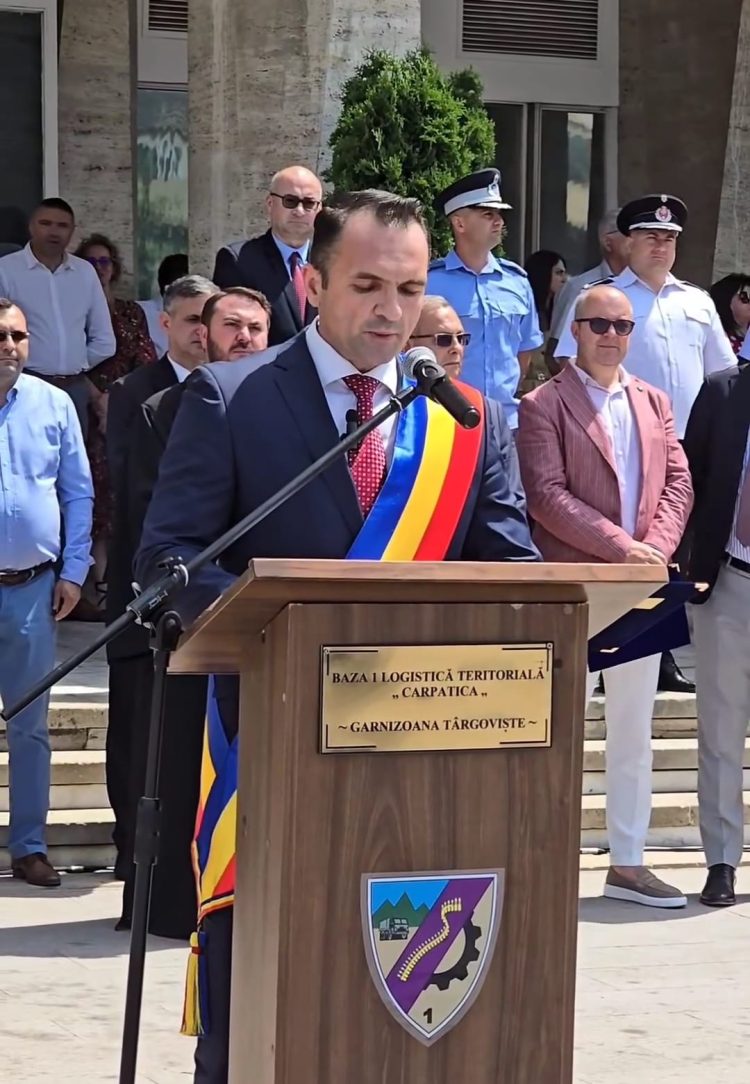 Daniel Cristian Stan, primarul Târgoviștei: ,,Ziua DRAPELULUI NAȚIONAL, „haina” pe care o îmbrăcăm în clipele de sărbătoare’’