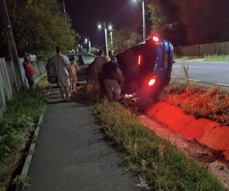 Accident rutier produs în localitatea Cojasca