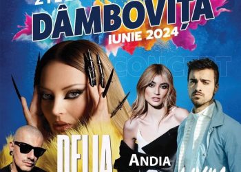 Concert în Parcul Chindia: Liviu Teodorescu & Band, Andia și Delia la „Zilele Județului Dâmbovița”!