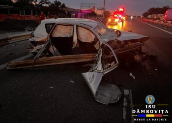 Accident rutier pe Autostrada A1 București – Pitești
