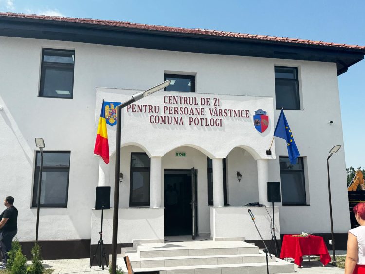 A fost inaugurat Centrul de zi pentru persoane vârstnice de la Potlogi!