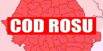 AVERTIZARE METEOROLOGICĂ -COD ROȘU