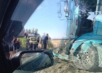 Accident rutier produs pe DN 71