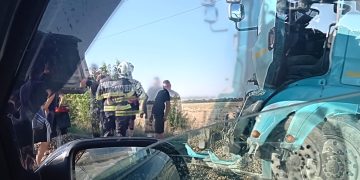 Accident rutier produs pe DN 71