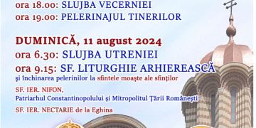 ASPECTE PRACTICE CU PRIVIRE LA DESFĂȘURAREA SĂRBĂTORII SF. IERARH NIFON, PATRIARHUL CONSTANTINOPOLULUI ŞI ÎNTÂISTĂTĂTORUL BISERICII DIN ŢARA ROMÂNEASCĂ – 10-11 august 2024 –