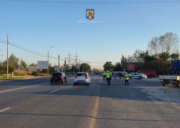 Foto/Video-Acțiune de amploare a polițiștilor rutieri